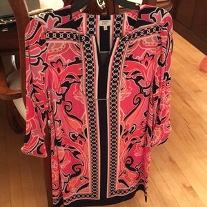 NWOT Cute crown & ivy shift dress 3/4 sleeves